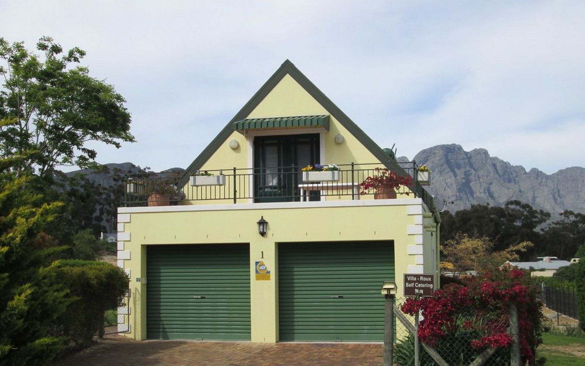 Villa-Roux Garden Cottage Franschhoek Exterior foto